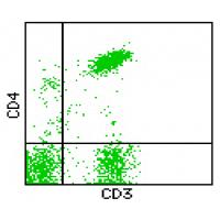 Mouse anti-Human CD3/CD4, FITC/PE Conjugated mAb